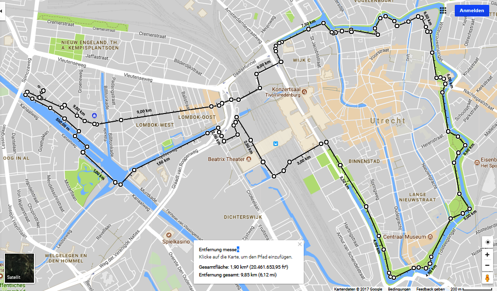 Utrecht 1Jul2017 9,85 km