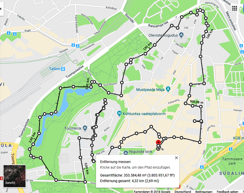 Tallinn Mai 2018 4,3 km